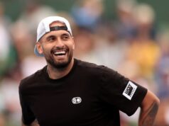 Nick Kyrgios menuje Jo-Wilfrieda Tsongu ako „idola“, ktorého by si rád zahral znova Autor fotografie Lintao Zhang/Getty Images