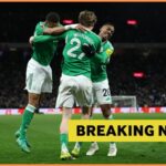 Nick Woltemade v akcii za Newcastle vs Man Utd