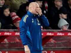 Nottingham Forest SACK Sean Dyche: Evangelos Marinakis prepustil svojho TRETIEHO manažéra sezóny po žalostnej remíze proti Wolves Sean Dyche bol prepustený z Nottinghamu Forest po bezgólovej remíze s Wolves