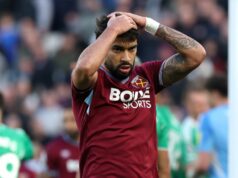 Nuno Espirito Santo prináša brutálny záber Lucasa Paquetu na rozlúčku uprostred sľubu o prežití Lucas Paqueta reaguje počas zápasu West Hamu