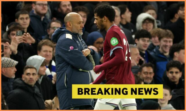 Tomáš Souček na rozcvičke pre West Ham