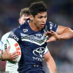 Heilum Luki (na obrázku) si zahrá svoj prvý zápas NRL od roku 2024 v Las Vegas s Cowboys po tom, čo sa zotavil z ďalšej slzy ACL