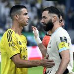 Ľahká textová správa od Karima Benzemu, vpravo, údajne prispela k tomu, že Cristiano Ronaldo sa rozhodol pre štrajk na Al-Nassr.