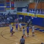 Klip ukazuje, ako hráč Kearsley chýba trestný hod, keď niekto z davu zakričal n-slovo. Hoci kamera zostala na kurte pripevnená, nahnevaní diváci sa ozývajú kričať