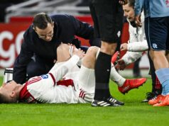 Oleksandr Zinchenko utrpel zdrvujúce chvíle už po dvoch minútach v nočnej more debutu Ajaxu Oleksandr Zinčenko