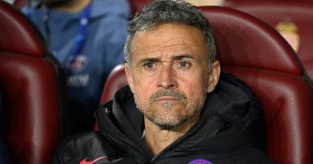 Hlavný tréner PSG Luis Enrique