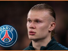 PSG sa pýta na prestup Erlinga Haalanda Erling Haaland oslavuje gól Manchestru City proti Liverpoolu