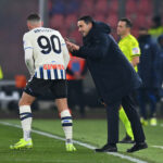 Palladino ukazuje krvavý obväz v prejave v šatni po výkone Atalanty na UCL