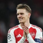 Martin Odegarard z Arsenalu