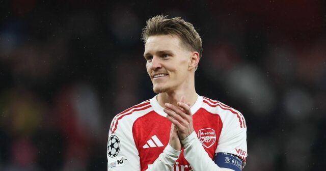 Päť najlepších platov v Arsenale ako neveriaci hráč v masívne Martin Odegarard z Arsenalu