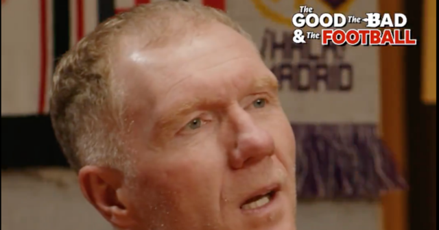 Paul Scholes povedal Arsenalu úprimný dôvod, prečo chce, aby vyhral Paul Scholes chatuje na podcaste.