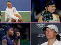 Pegula stúpa, Gauff +3, Swiatek -3, Rybakina vedie Pegula stúpa, Gauff +3, Swiatek -3, Rybakina vedie