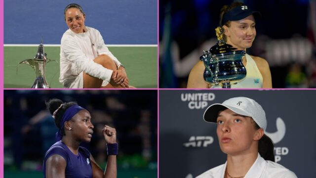 Pegula stúpa, Gauff +3, Swiatek -3, Rybakina vedie
