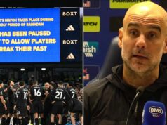 Pep Guardiola kritizuje fanúšikov, ktorí vypískali prerušenie ramadánu, keď sa prerušil zápas Man City s Leedsom Hovorí Pep Guardiola