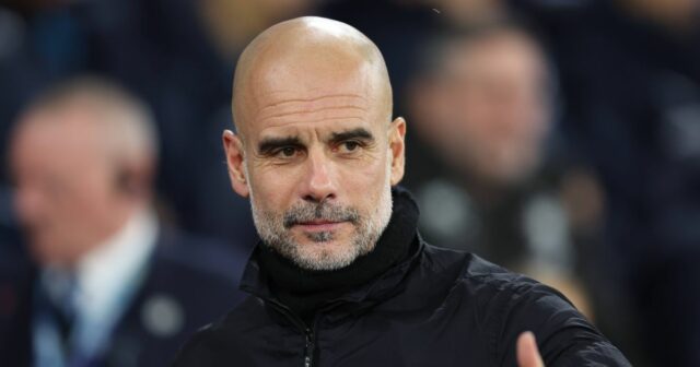 Pep Guardiola robí „múdry“ plán odchodu, keďže šéf Man City MANCHESTER, ANGLICKO – 28. JANUÁRA: Pep Guardiola, manažér portrétu Manchestru City pred zápasom MD8 fázy Ligy majstrov UEFA 2025/26 medzi Manchester City a Galatasaray AS na City of Manchester Stadium 28. januára 2026 v Manchestri v Anglicku. (Foto: Nigel French/Sportsphoto/Allstar cez Getty Images)
