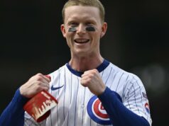 Pete Crow-Armstrong z Cubs rozdáva fanúšikom Dodgers zvedavý komentár Pete Crow-Armstrong z Cubs rozdáva fanúšikom Dodgers zvedavý komentár