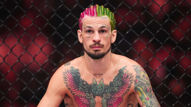 LAS VEGAS, NEVADA – 22. JANUÁRA: Prezident a generálny riaditeľ UFC Dana White je videný na pódiu počas tlačovej konferencie UFC 324 v T-Mobile Arene 22. januára 2026 v Las Vegas, Nevada. (Foto Chris Unger/Zuffa LLC)