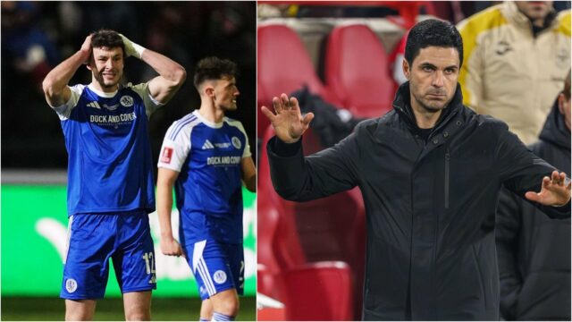 Pochybnosti o titule Arsenalu zasiali do myslí neurotických Gooners hrdinov Macclesfieldu po prehre v FA Cupe
