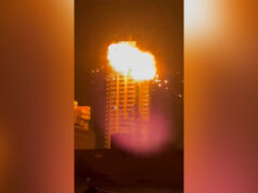 Podozrivý iránsky dron zasiahol bahrajnskú výškovú budovu | Konflikt Podozrivý iránsky dron zasiahol bahrajnskú výškovú budovu | Konflikt