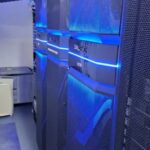 Na obrázku: Servery zabavené políciou pri razii v hodnote až 750 000 libier minulý týždeň