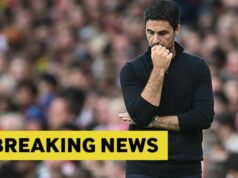 Posilnenie Man City, pretože hviezda Arsenalu Kai Havertz utrpela čerstvé zranenie Kai Havertz z Arsenalu oslavuje svoj druhý gól počas zápasu Premier League medzi Arsenalom a Sunderlandom na Emirates Stadium 7. februára...