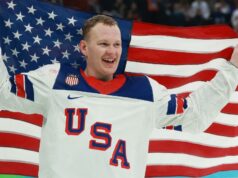 Použitie AI v Bielom dome vkladá slová do úst americkej olympijskej hokejovej hviezdy Použitie AI v Bielom dome vkladá slová do úst americkej olympijskej hokejovej hviezdy