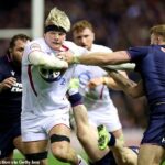 Pollock odohral proti Škótsku iba 24 minút, no iba Freddie Steward a Ben Earl (obaja odohrali celý zápas) niesli loptu na viac metrov.