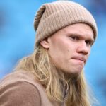 Útočník Manchestru City Erling Haaland