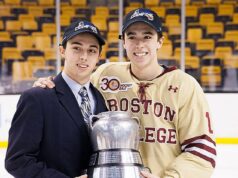 Prečo zničení rodičia tragických hokejových hviezd Johnnyho a Matthewa Gaudreau takmer odmietli pozvanie na zápas o zlatú medailu na zimných olympijských hrách Rodičia zosnulých hokejových hviezd Johnnyho (vpravo) a Matthewa (vľavo) Gaudreau takmer odmietli pozvanie na sledovanie mužského tímu USA na Zimných olympijských hrách