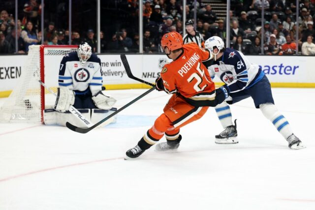 NHL: Winnipeg Jets v Anaheim Ducks