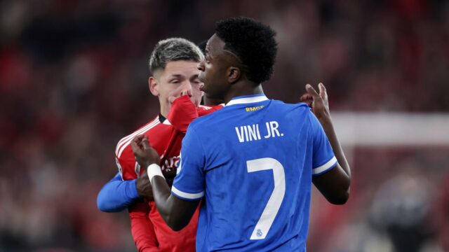 Prestianni z Benficy popiera rasové urážky Viniciusa z Realu Madrid v zápase Ligy majstrov
