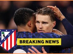 Prestup Gabriela Jesusa sledoval Atlético Madrid Gabriel Jesus oslavuje gól Arsenalu proti Leedsu United