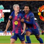 Jules Kounde v akcii za Barcelonu