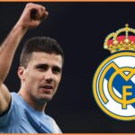 Rodri v akcii za Manchester City proti Brightonu