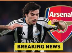 Prestup Sandro Tonali od agenta cieľa Arsenalu Sandro Tonali máva fanúšikom Newcastlu