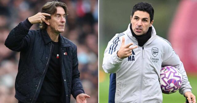 Thomas Frank a Mikel Arteta