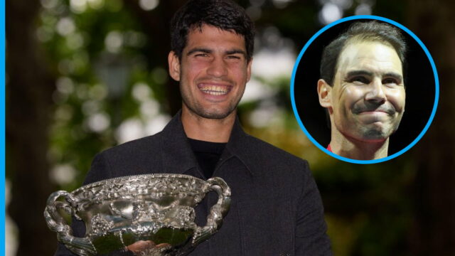 Rafael Nadal povedal, že Carlos Alcaraz „žiadny nádejný hráč“ ako „legendový“ verdikt vynesený
