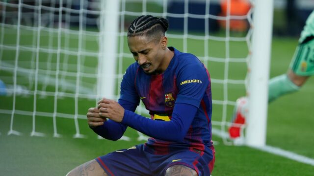 Raphinha pochybuje o barcelonskom semifinále Copa del Rey proti Atléticu Madrid
