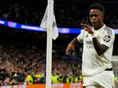 Real Madrid vyhral „pre každého, kto stojí proti rasizmu“ Pred výkopom v Reale Madrid bol vyvesený transparent s nápisom „nie rasizmu“ v španielčine