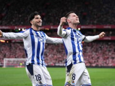 Real Sociedad si nárokuje vychvaľovanie El Derbi Vasco vs Athletic Club Real Sociedad si nárokuje vychvaľovanie El Derbi Vasco vs Athletic Club