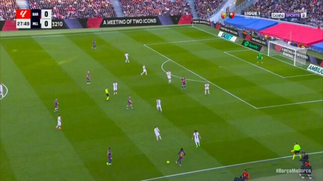 Robert Lewandowski vedie medzi Barcelonou a Mallorcou 1:0
