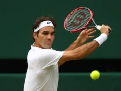 Roger Federer sa prvýkrát po odchode do dôchodku vrátil na trávnik Foto: Shi Tang/Getty Images
