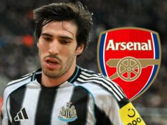 Romano odhaľuje aktualizáciu Tonaliho do Arsenalu, pretože hviezda Newcastlu „pochybuje“ o projekte Romano odhaľuje aktualizáciu Tonaliho do Arsenalu, pretože hviezda Newcastlu „pochybuje“ o projekte