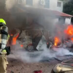 Rozptýlené požiare, škody viditeľné po celom Izraeli, keď Irán odvetne | Izraelsko-iránsky konflikt