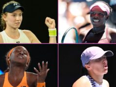 Rybakina predlžuje vedenie, Mboko 3rd, Swiatek & Gauff trail Rybakina predlžuje vedenie, Mboko 3rd, Swiatek & Gauff trail