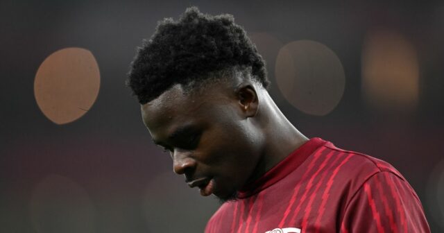 Bukayo Saka pred zápasom Arsenalu
