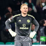 Schmeichel vo svetle reflektorov po temnej noci pre Celtic