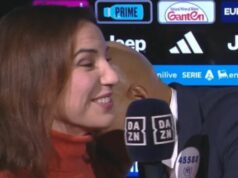 Šéf Juventusu pobozkal reportérku, aby ukázal, že „kontakt nie je to isté ako dopad“ Luciano Spalletti