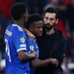 Vinicius Jr. tvrdí, že dostal na ihrisku rasistickú poznámku v zápase Ligy majstrov s Benficou (AFP/Getty)
