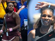 Serena Williamsová po tréningu s Alyciou Parks zvyšuje nádeje na návrat: „Skvelý tvar“ Syndication: The Enquirer Serena Williamsová sa stretla s Emmou Raducanu počas Western & Southern Open v Lindner Family Tennis Center v Masone v utorok 16. augusta 2022 na jednom z jej posledných turnajov pred odchodom do dôchodku. Williams prehral 4:6, 0:6. Utorok Serena16 Cincinnati OH , LEN REDAKČNÉ POUŽITIE PUBLIKÁCIAxINxGERxSUIxAUTxONLY Copyright: xCaraxOwsley/ThexEnquirerx 18879973